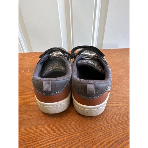 Carters Boys Grey Slip On Gustav Casual Sneakers Grey Size 1 Sku 2808A - Picture 8 of 12